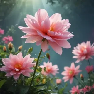 aesthetic backgrounds flowers