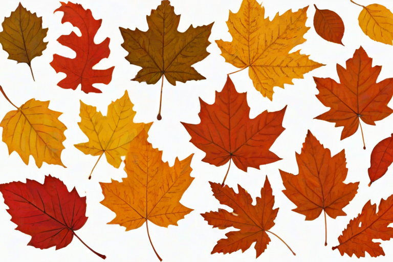 png fall leaves