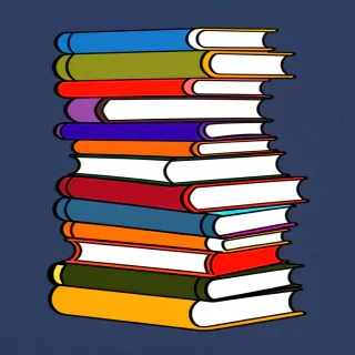 clipart stack of books