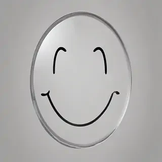 smiling face transparent