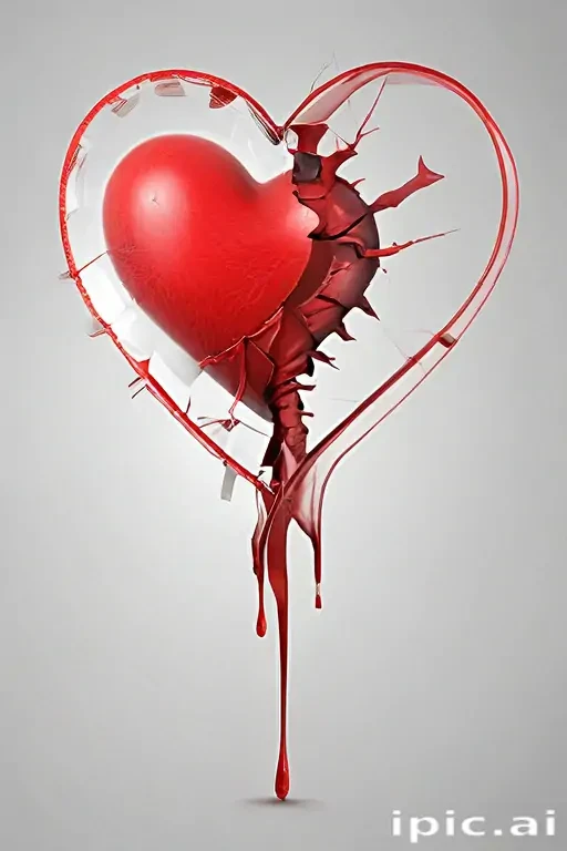 broken heart transparent