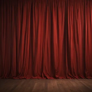 red curtain png