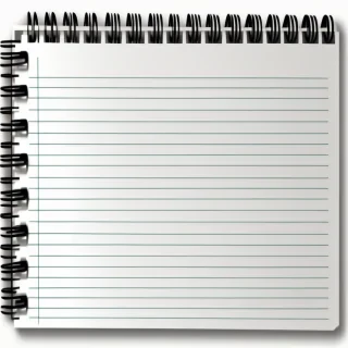 image notebook paper