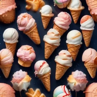 ice cream background