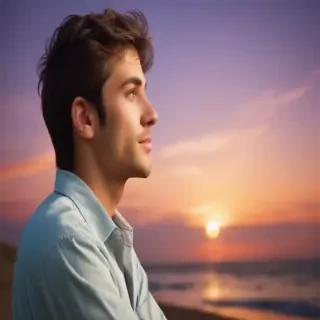 thinking person