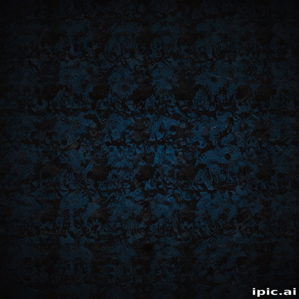 Deep Blue Abstract Texture Featuring Intricate Patterns and Shadows