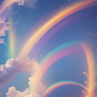 cute rainbow backgrounds