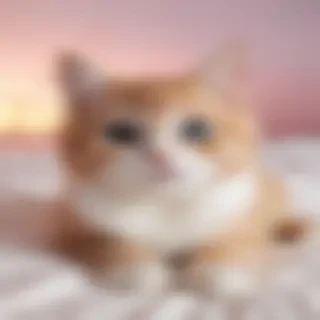 cute cat wallpaper aesthetic