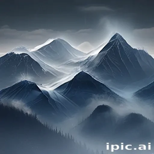 transparent mountains