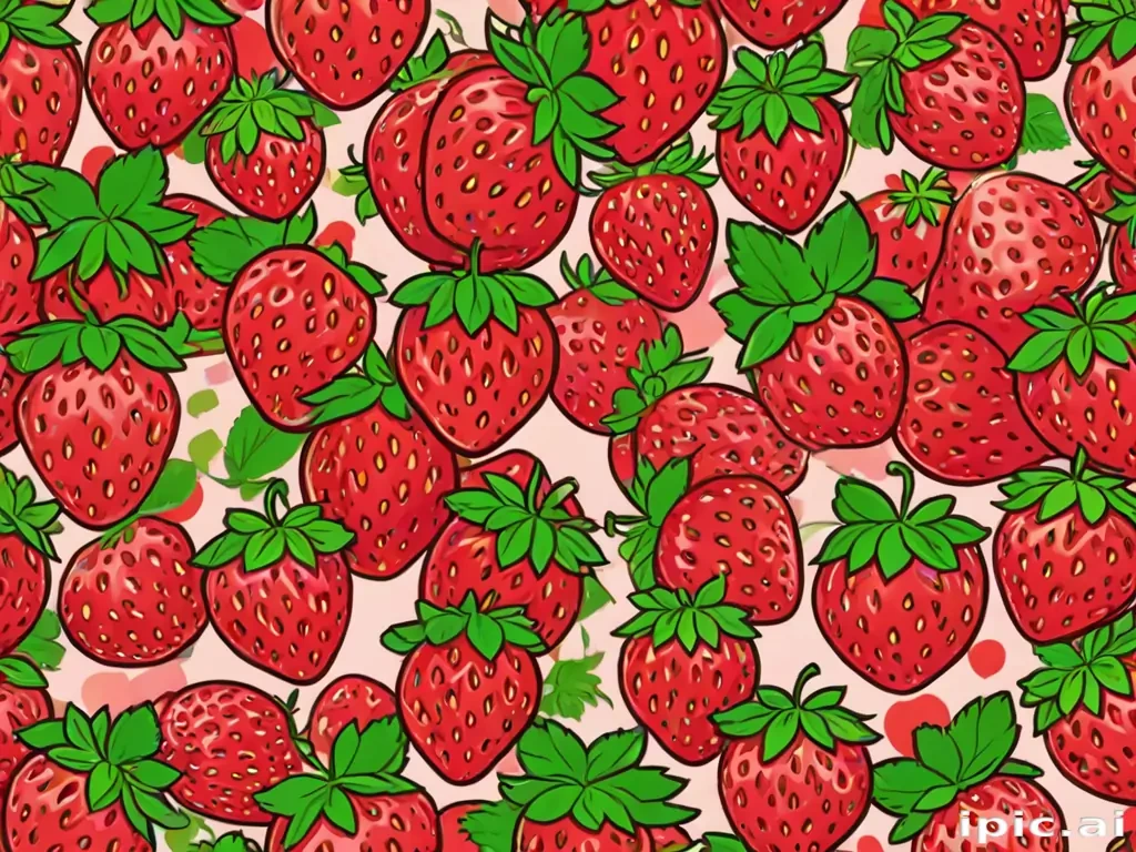 strawberry cute wallpaper