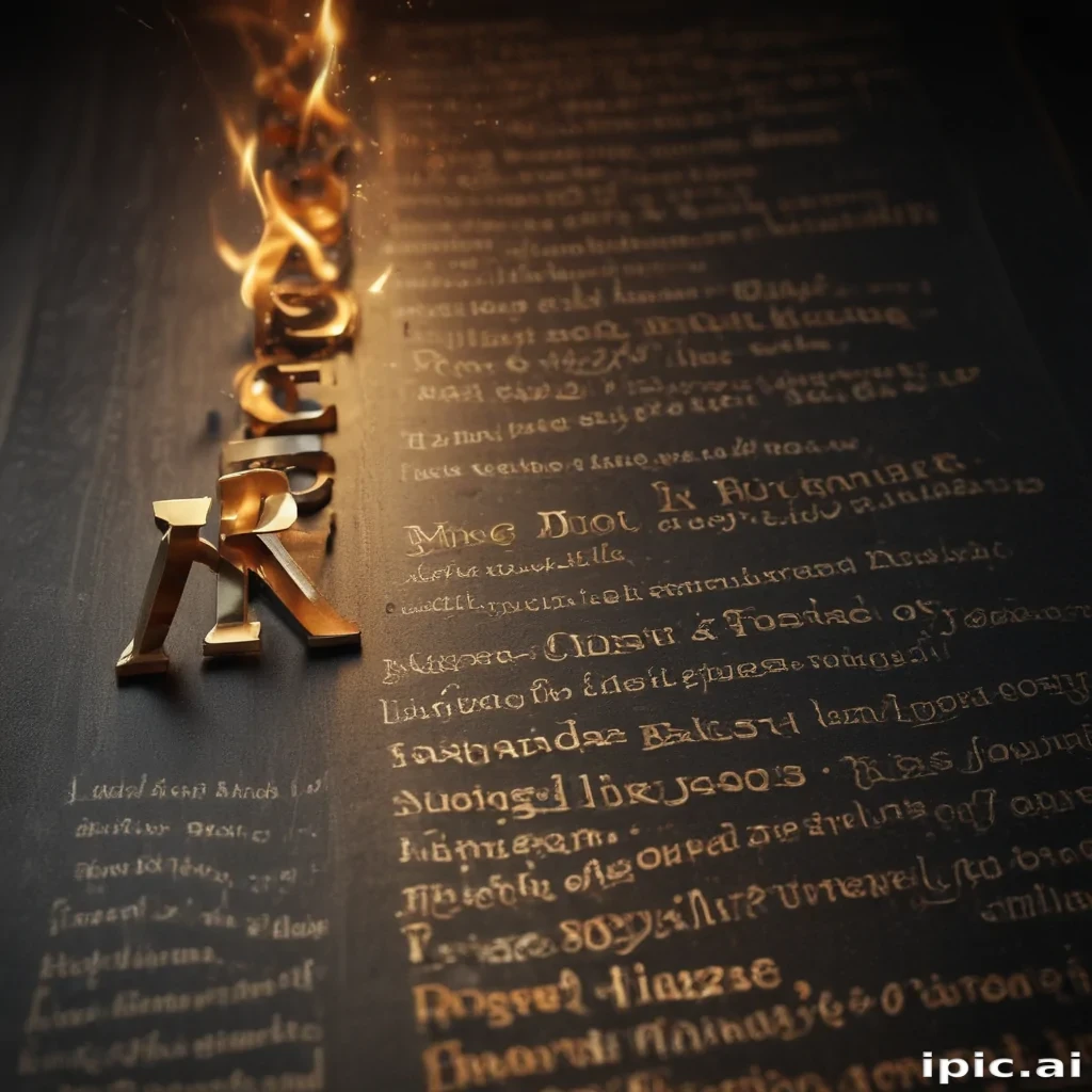 text effect