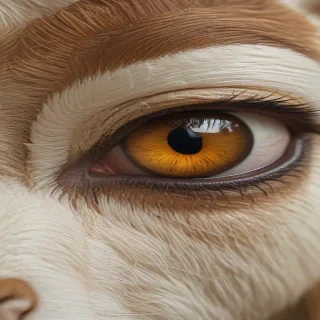 goat eyes