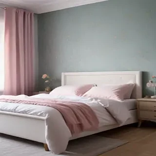 background of a bedroom