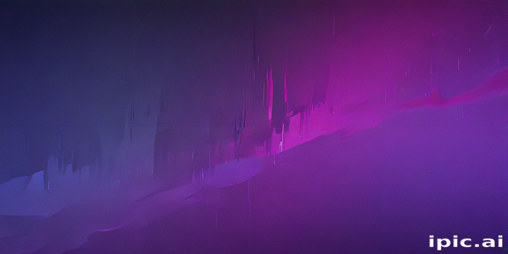 Abstract Gradient Artwork Featuring Vibrant Shades of Purple and Blue Hues