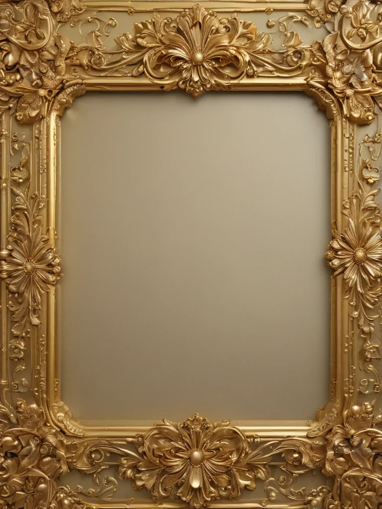 golden border