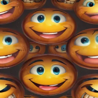 smiley face no background