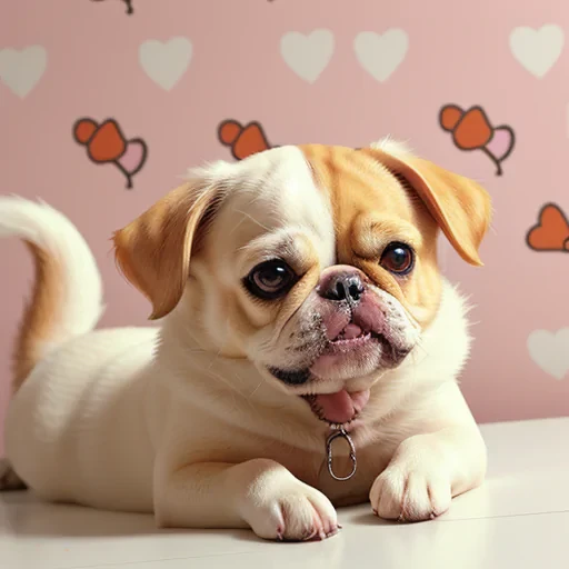 cute dog wallpaper aesthetic
