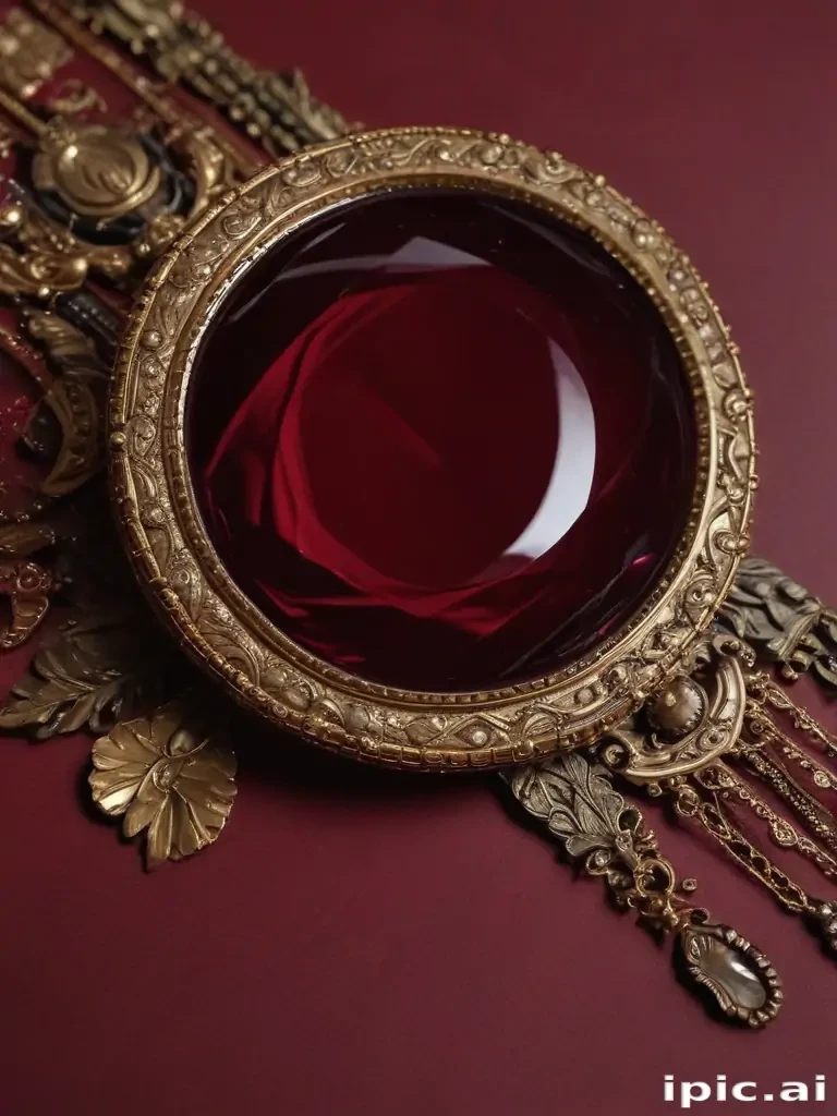 maroon aesthetic