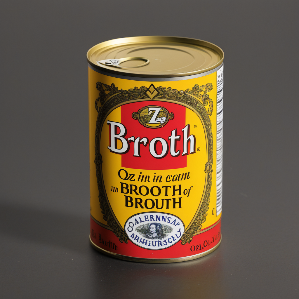 how many oz in a can of broth