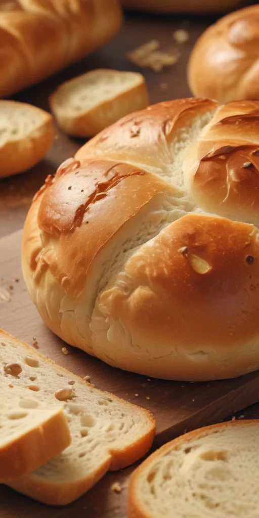 bread in cartoon