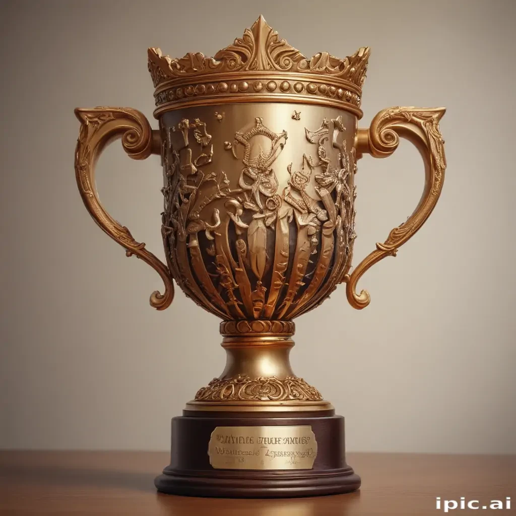 trophy drawing