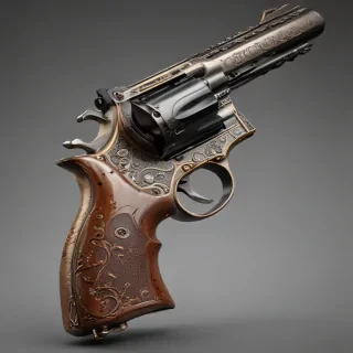 gun with transparent background