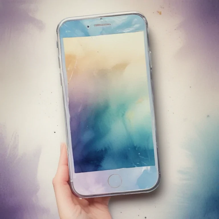 watercolor phone background