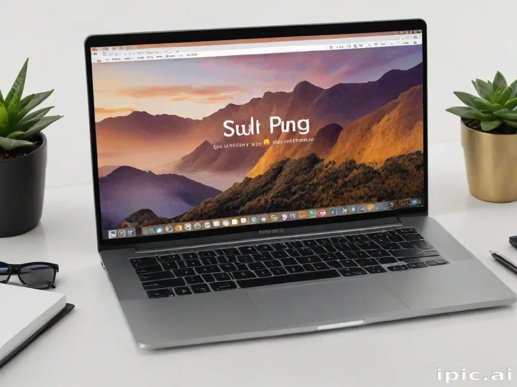 laptop mockup png