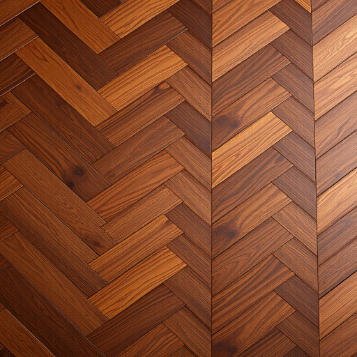 high-resolution image of a herringbone wood pattern, warm brown tones, soft natural lighting, shallow depth of field, 50mm lens, f/4 aperture, ISO 100, DSLR camera, top-down view