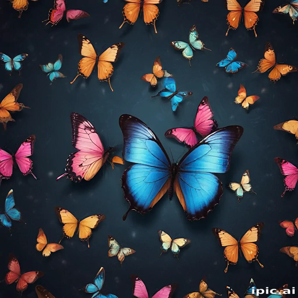 butterfly backround