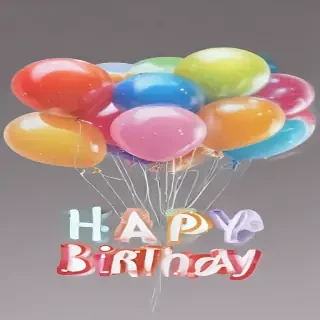 happy birthday transparent