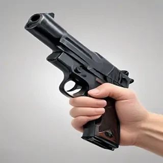 hand with gun png