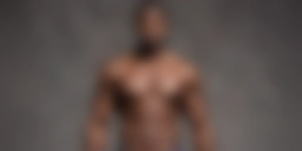 black male shirtless