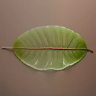 leaf transparent