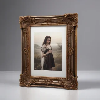 transparent photo frame