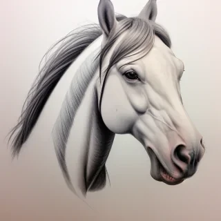 horse images drawing