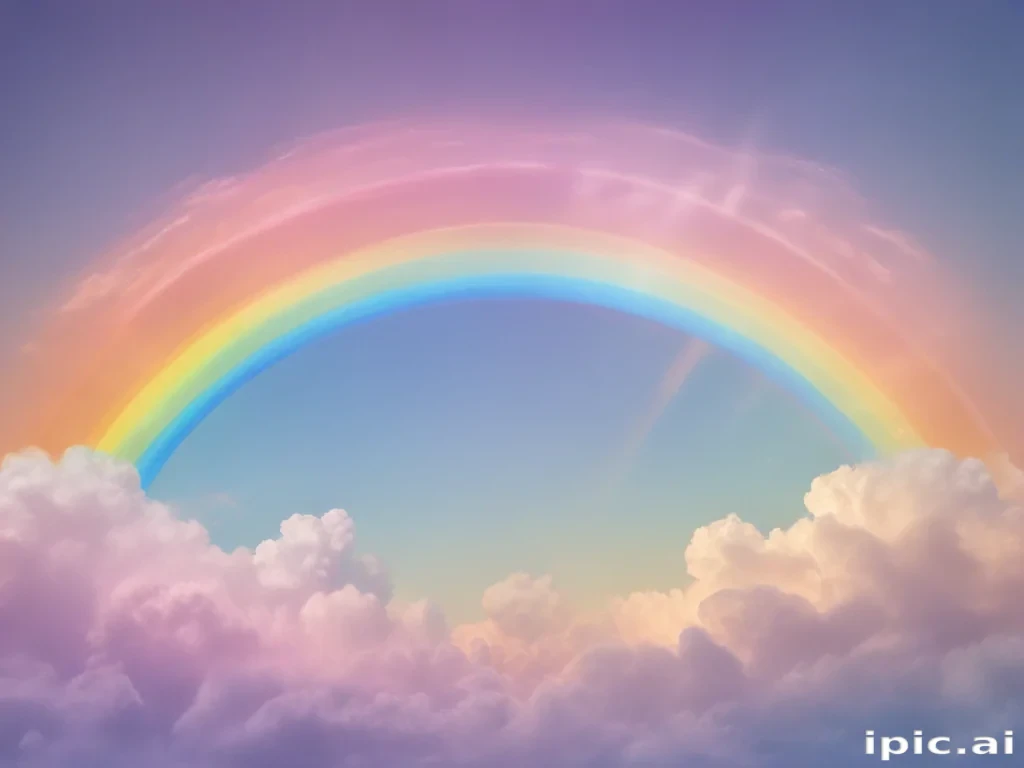 rainbow pastel background