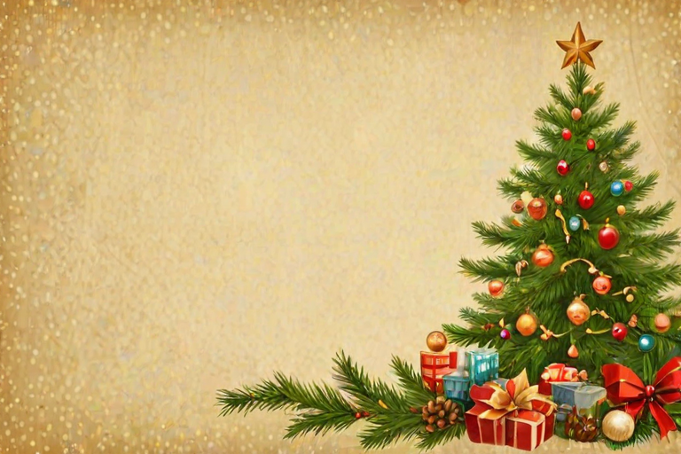 vintage christmas background