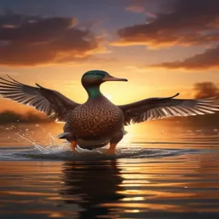 duck background