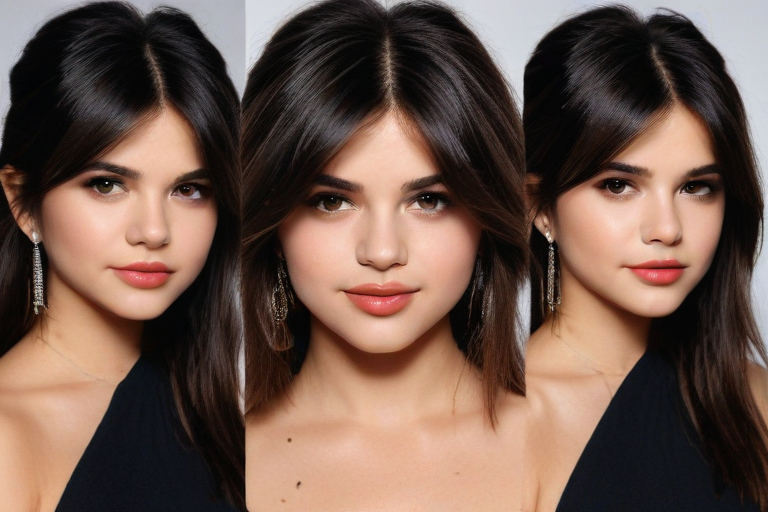 selena gomez bangs 2022