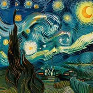 iphone van gogh wallpaper