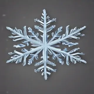 snowflake clipart with transparent background