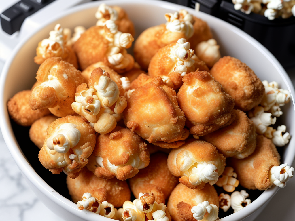 air fryer frozen popcorn chicken