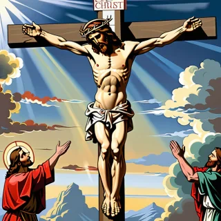jesus christ on the cross pictures