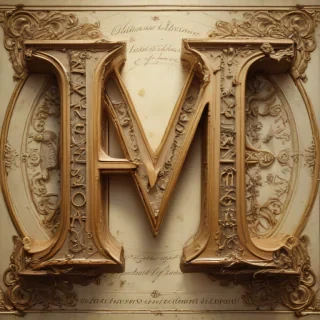 letters as images