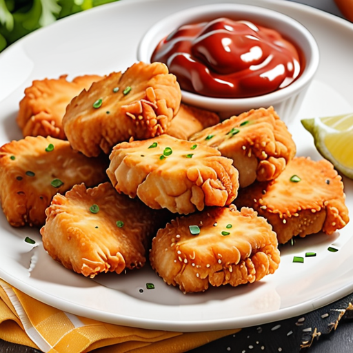 chicken nuggets from ground chicken