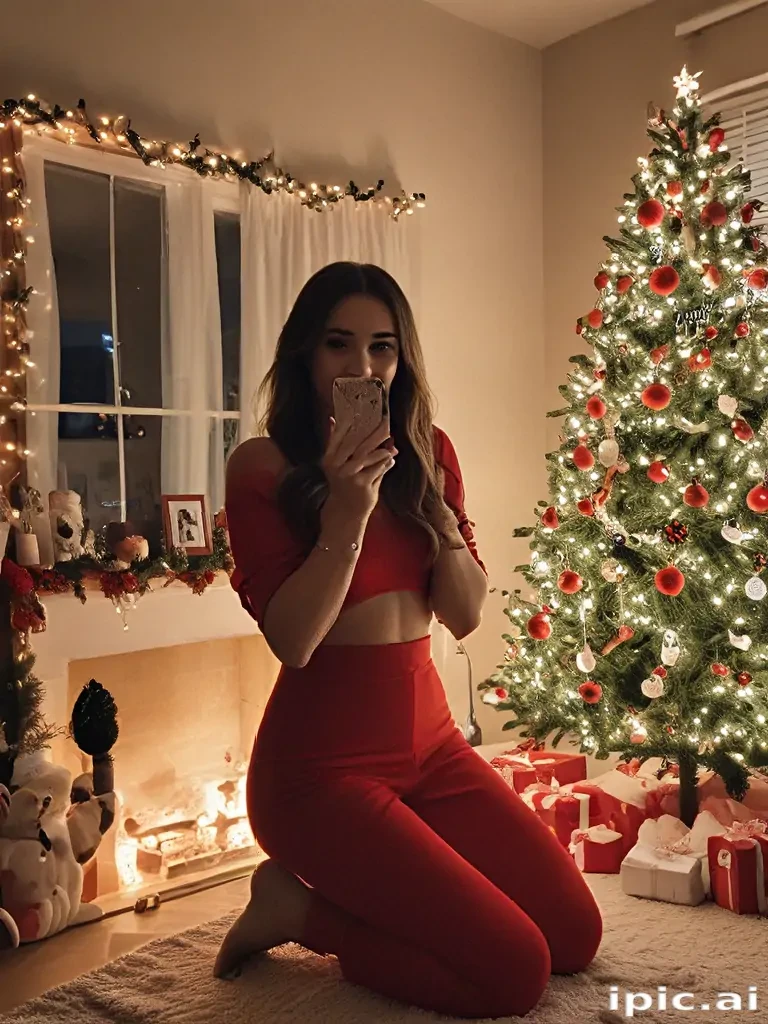 christmas pics aesthetic