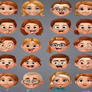 family emojis