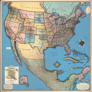 map of the united states