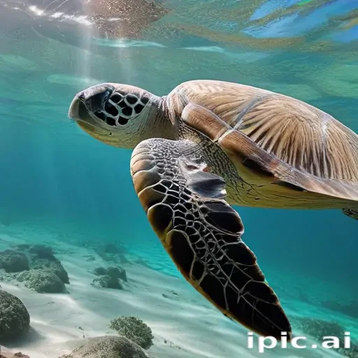 sea turtle desktop background